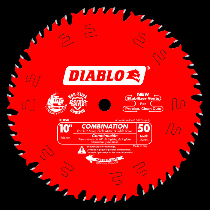 Lame combinée (10"x50 dents)