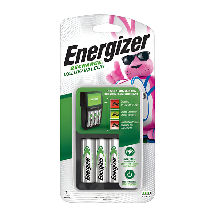 Chargeur de piles AA ou AAA