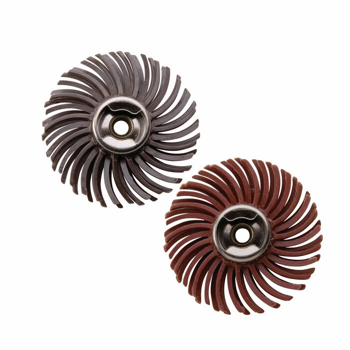 Ens. 2 brosses abrasives 1" EZ Lock