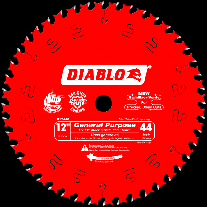 Lame tout-usage (12"x44 dents)