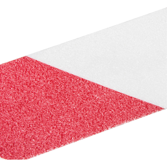 Ruban anti-dérapant Rouge/Blanc 2"