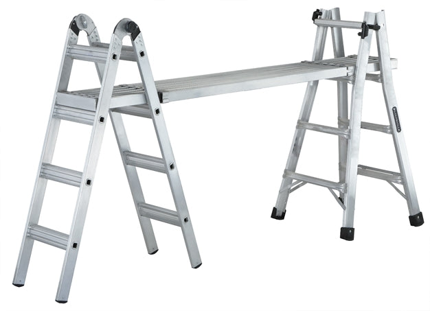 Échelle multiposition en aluminium, grade 1 (10' à 17')