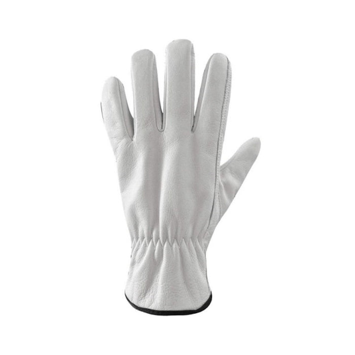 Gant de travail en cuir doublé - Blanc - Laurentide Gants