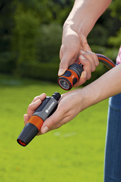 Raccord de boyau avec système d'arrêt automatique 1/2" 2913 - Gardena
