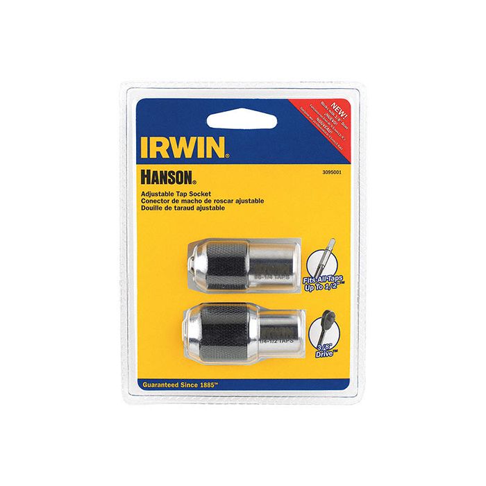 Ensemble d'adaptateurs pour tarauds ajustables 3/8"