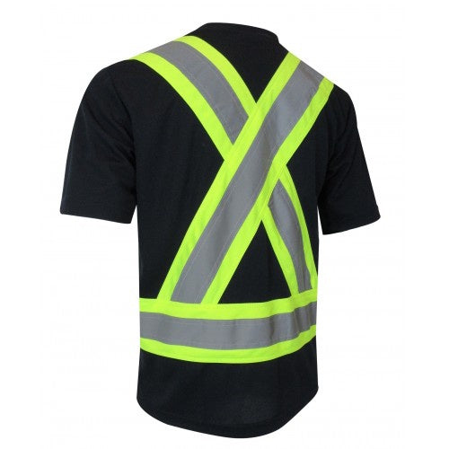 T-Shirt à manches courtes haute-visibilité, Quick-Dry