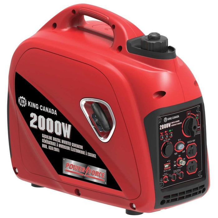 Génératrice à essence à inverseur 2,000W