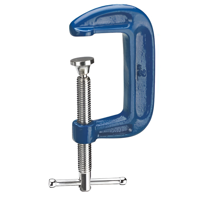 Serre en « C » 2" x 1", bleue
