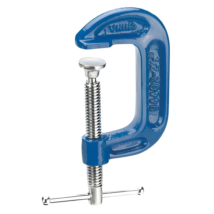 Serre en « C » 2-1/2" x 1-3/8", bleue