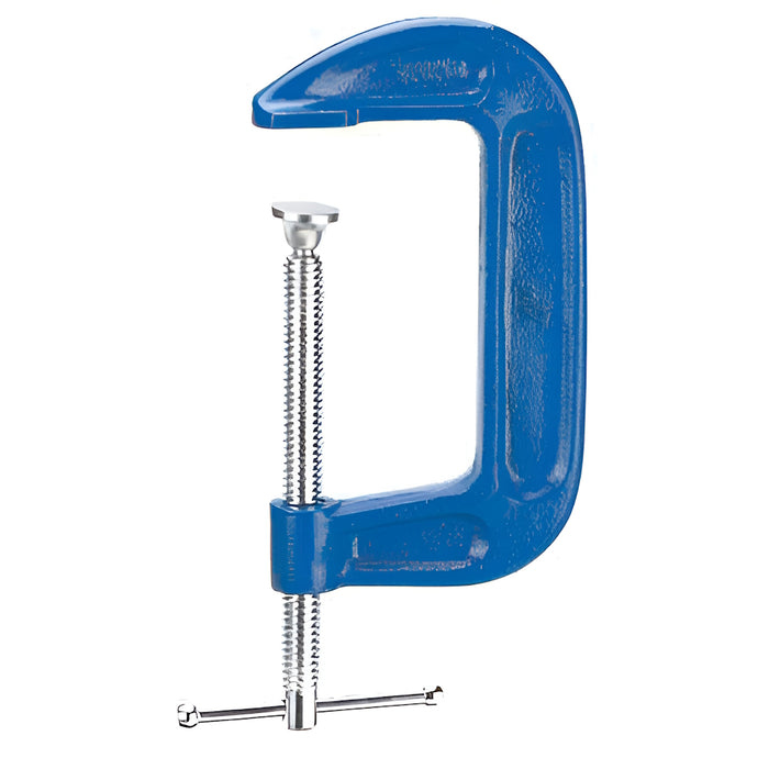 Serre en « C » 4" x 3", bleue