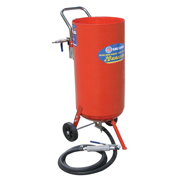 Machine de sablage au jet, 20 gal.