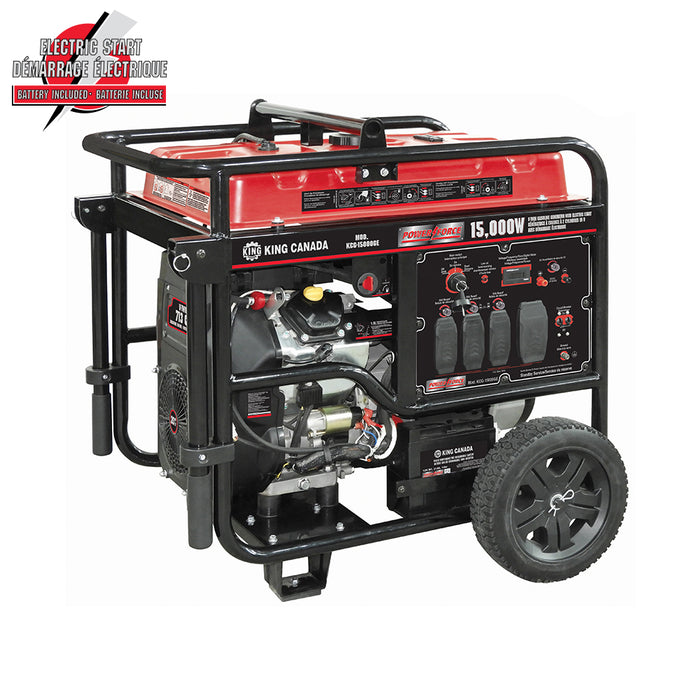 Génératrice à essence 15 000W