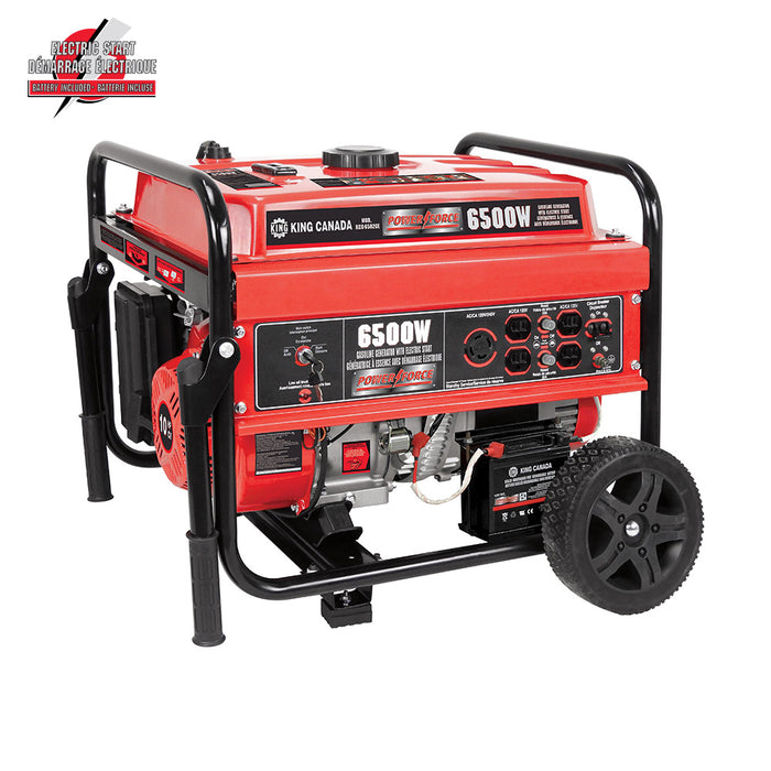 Génératrice à essence 6500 W