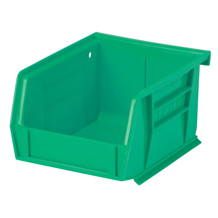 Bac de rangement en plastique 5" X 4" X 3" - Vert