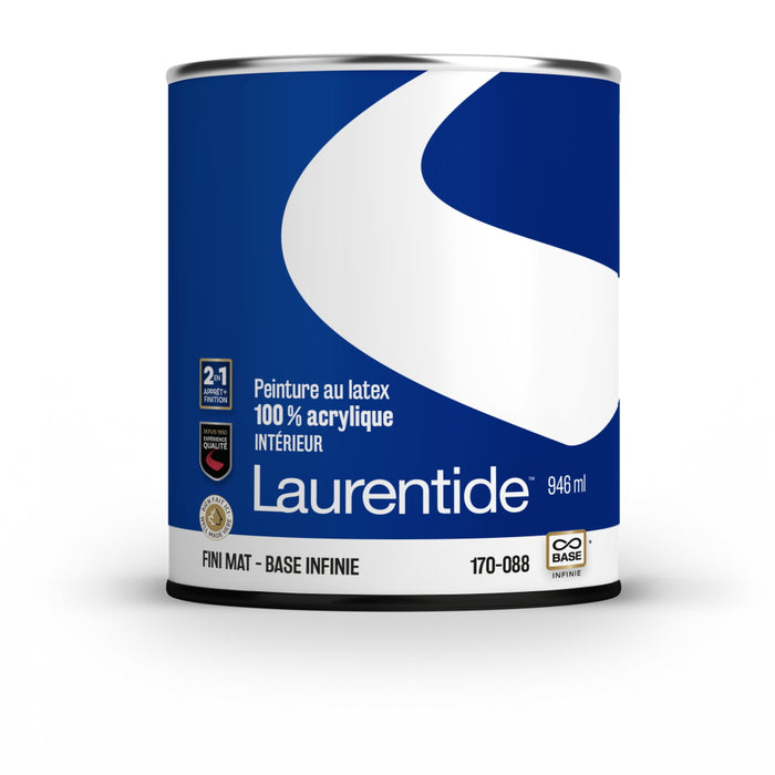 Peinture 2en1 Mat - Laurentide - 946ml