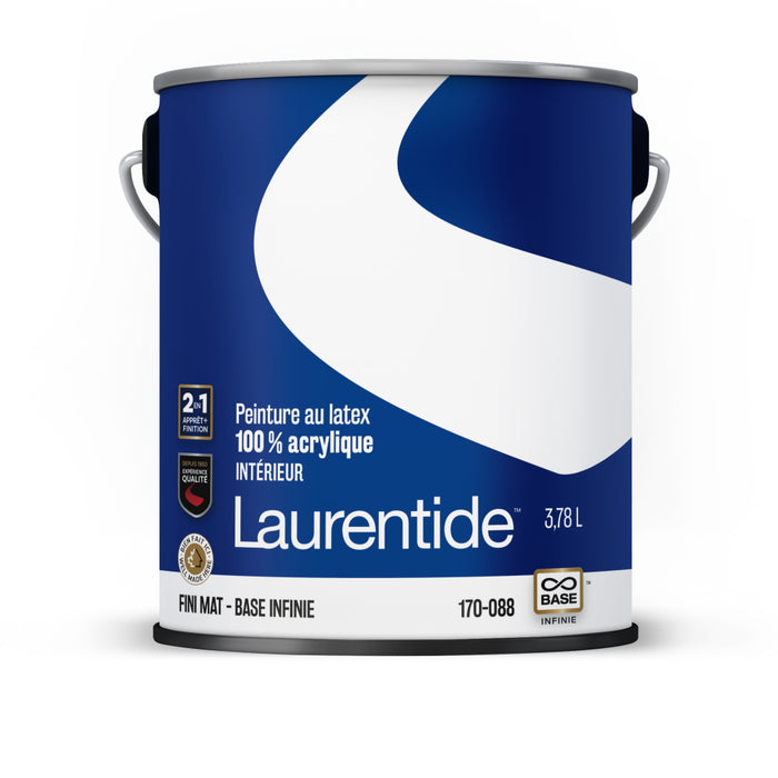Peinture 2en1 Mat - Laurentide - 3,78L