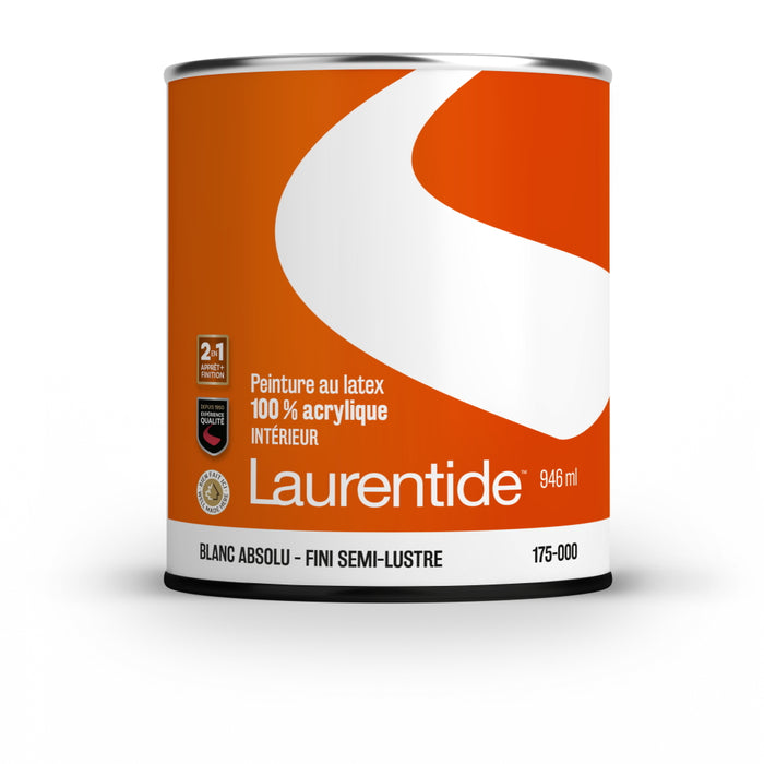 Peinture 2en1 Semi-lustre - Laurentide - 946ml