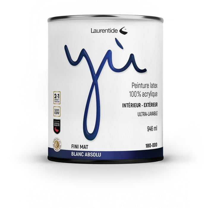 Peinture 2en1 Yù Mat - Laurentide - 946ml