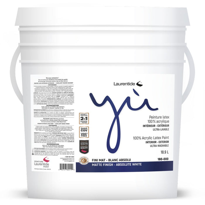 Peinture 2en1 Yù Mat - Laurentide - 20L