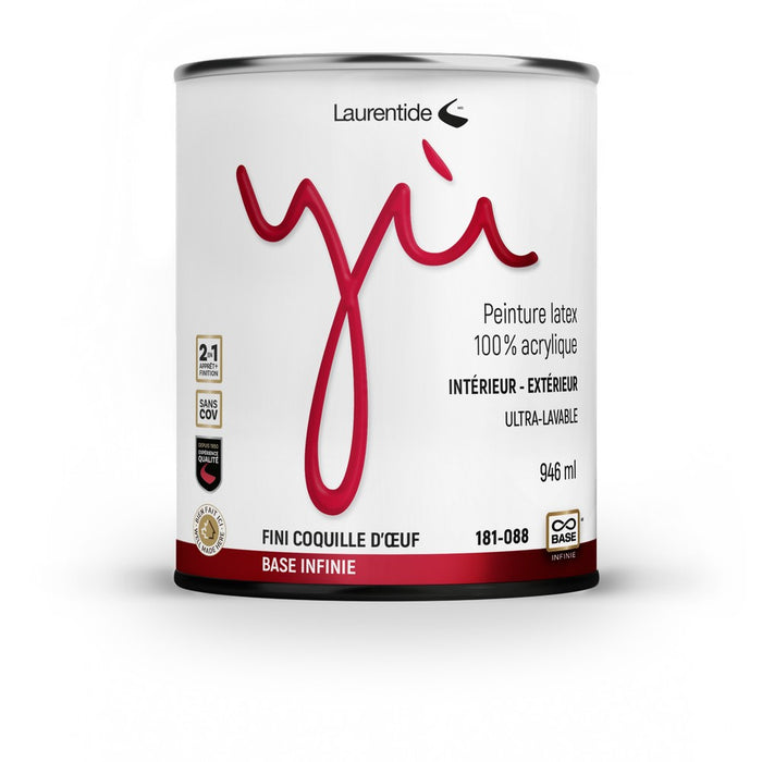 Peinture 2en1 Yù Coquille oeuf - Laurentide - 946ml