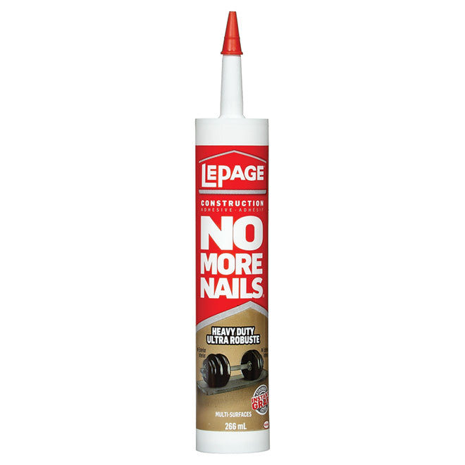 Adhésif de construction No More Nails Ultra Robuste - LePage - 266ml