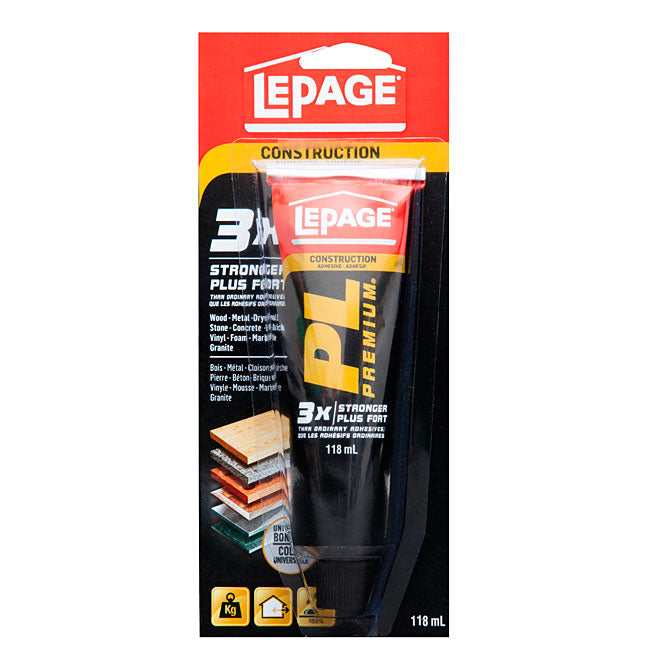 Adhésif de construction PL Premium - LePage - 118ml