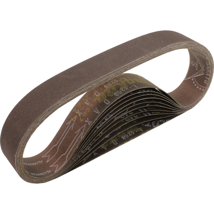 Bande abrasive 1-1/8" X 21" X G80