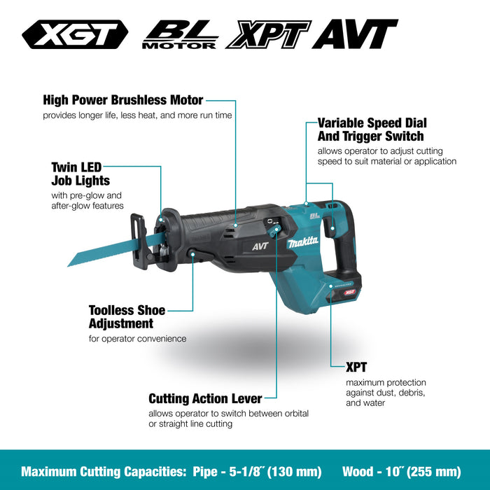 Scie alternative 40V MAX - Outil seulement