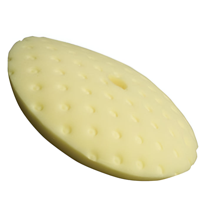 Tampon de polissage dur jaune de 7-1/2"