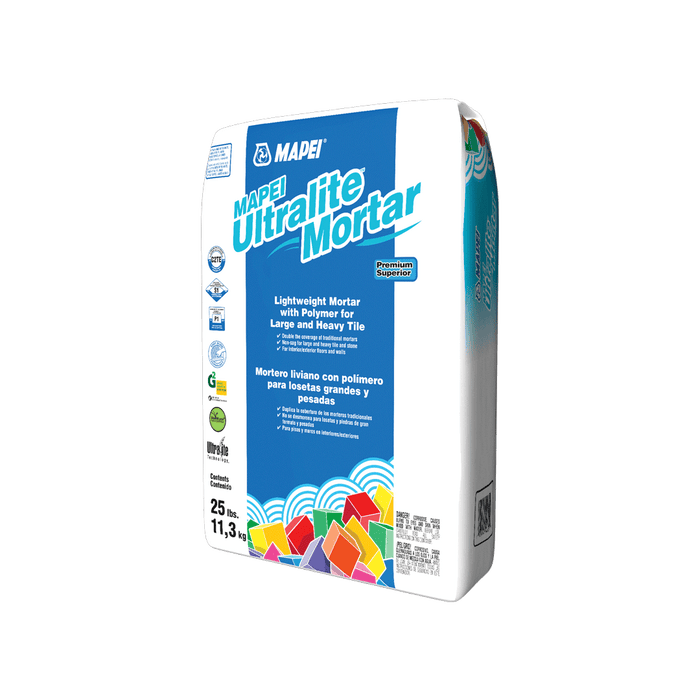 Ciment-colle léger pour carreaux - Mapei - 11,3kg