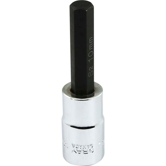 Douille à embout hexagonal à prise 1/2" (10 mm x 81 mm)