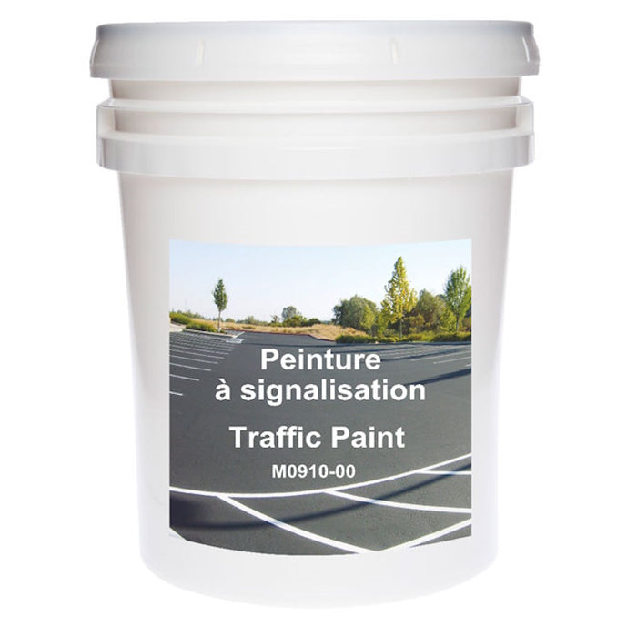 Peinture à signalisation au solvant - Blanc - 3.78 L