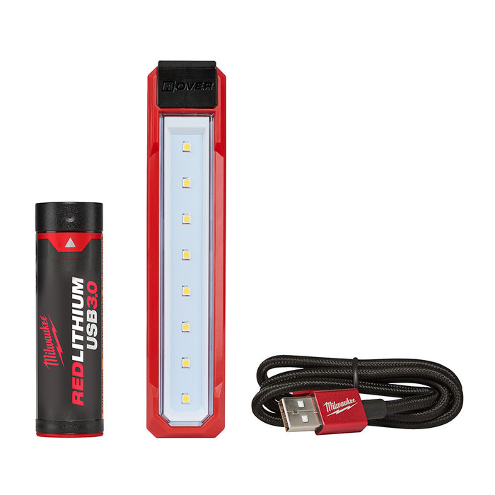 Lampe de travail grand-angle aimantée avec chargeur USB