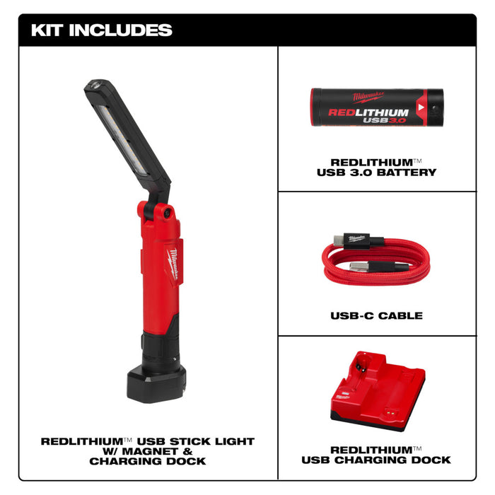 Ensemble de lampe bâton REDLITHIUM
