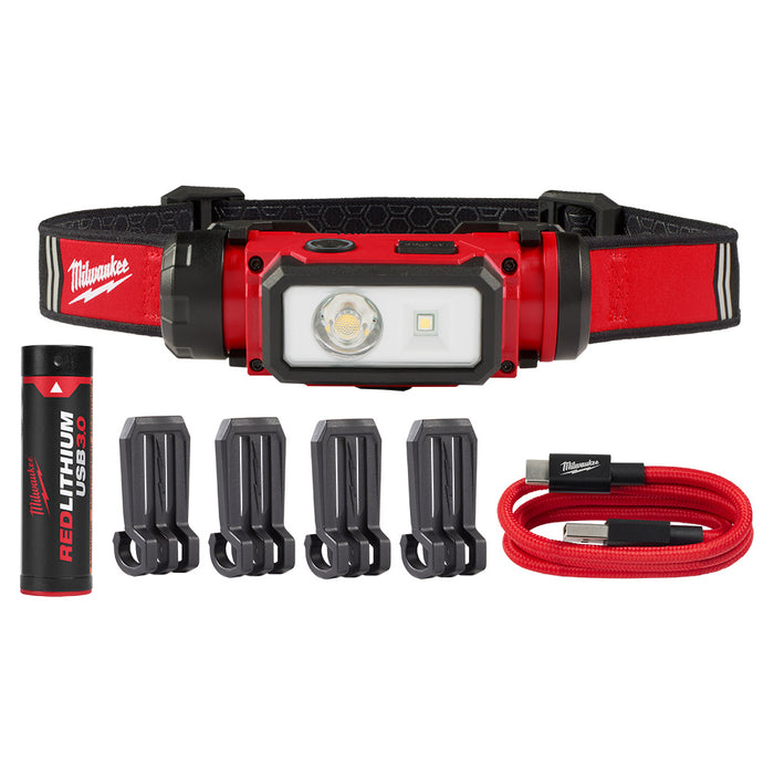 Lampe USB 600 lumens pour casque