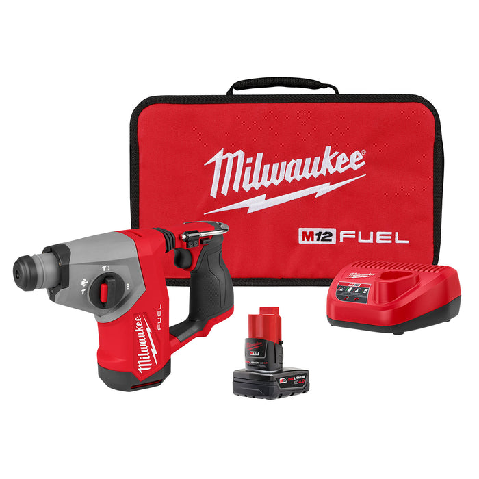 Ensemble de marteau rotatif 5/8" SDS-Plus M12 FUEL