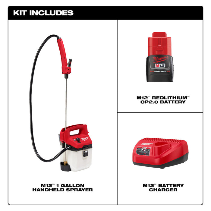 Ensemble de vaporisateur 2 gallons M12
