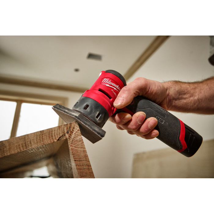 Ponceuse orbitale de précision M12 - Milwaukee - outil seulement