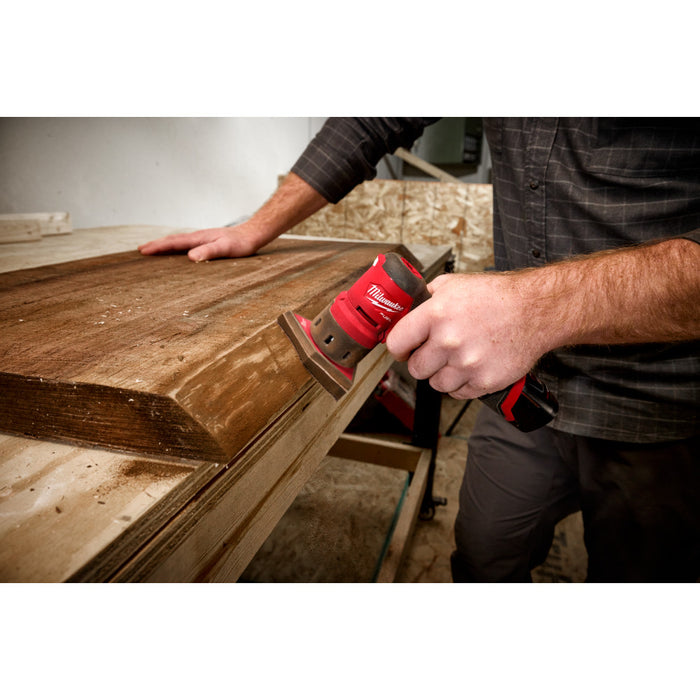 Ponceuse orbitale de précision M12 - Milwaukee - outil seulement
