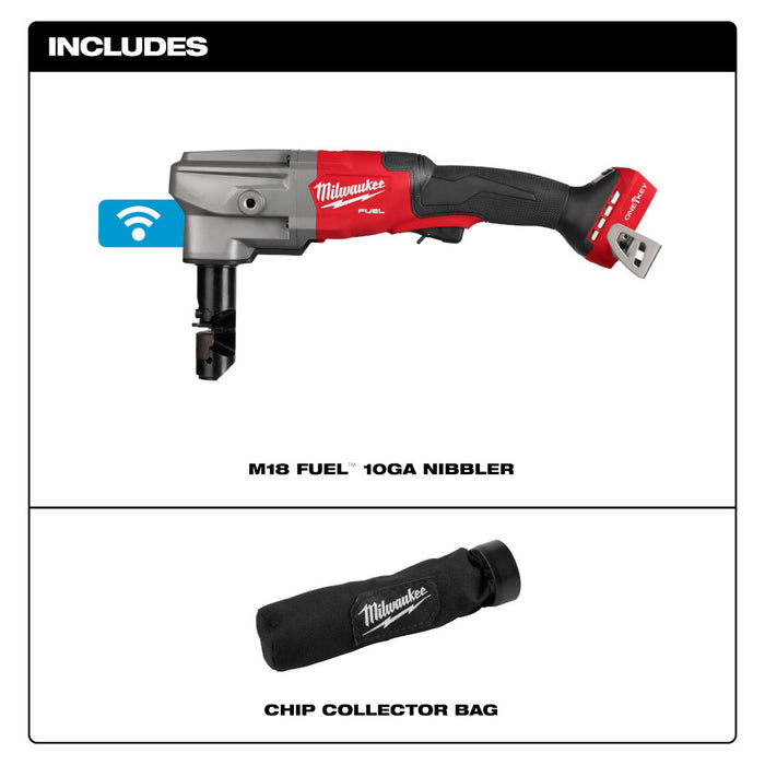 Grignoteuse M18 10 Ga - Outil seul