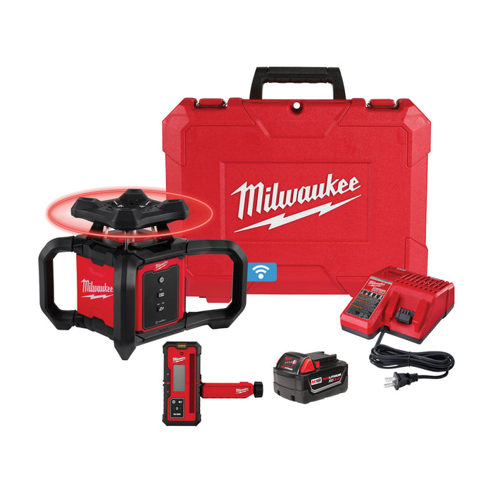 Laser rotatif extérieur rouge 2 000 pieds