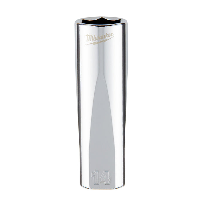 Douille profonde (14mm, prise 3/8") à 6 pans