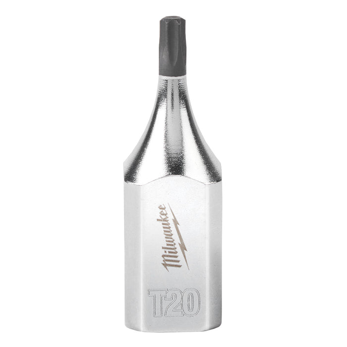 Douille à embout Torx à 4 côtés (T20, prise 3/8")