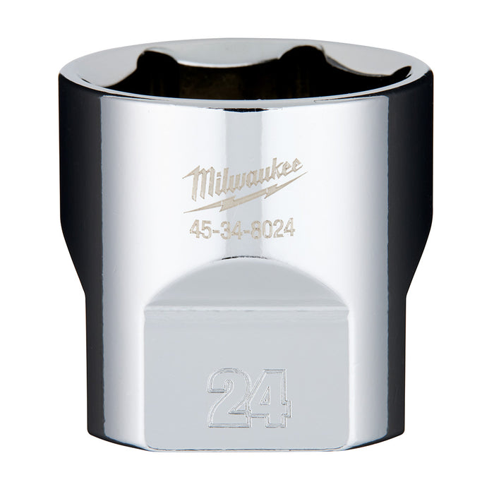 Douille 6 pans standard à 4 côtés (23 mm, prise 3/8")
