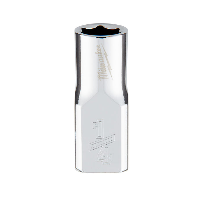 Douille standard (1/4", prise 1/4") à 6 pans