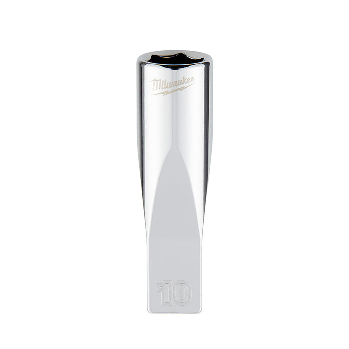 Douille profonde (10mm, prise 1/4") à 6 pans