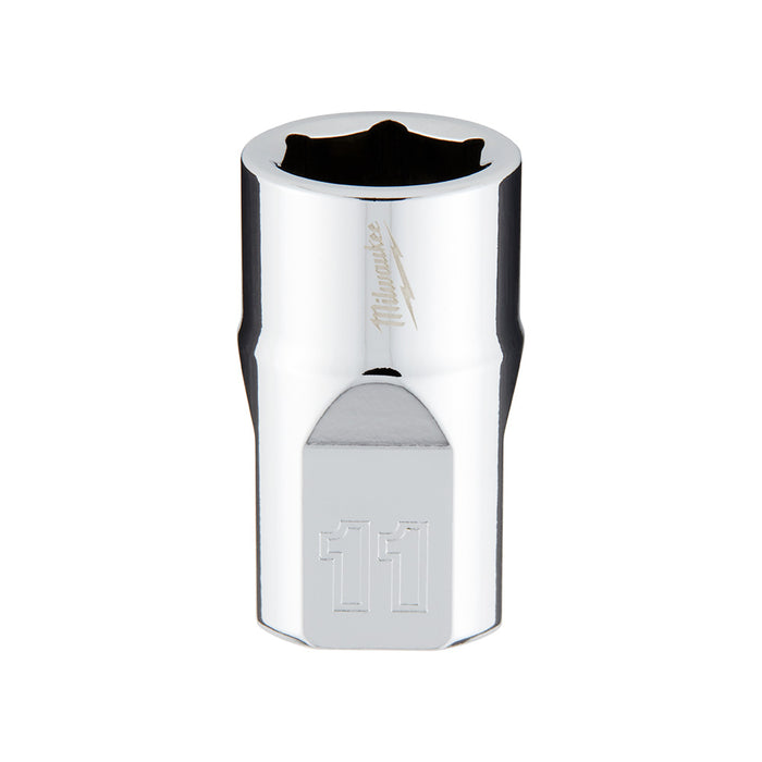 Douille standard (11mm, prise 3/8") à 6 pans