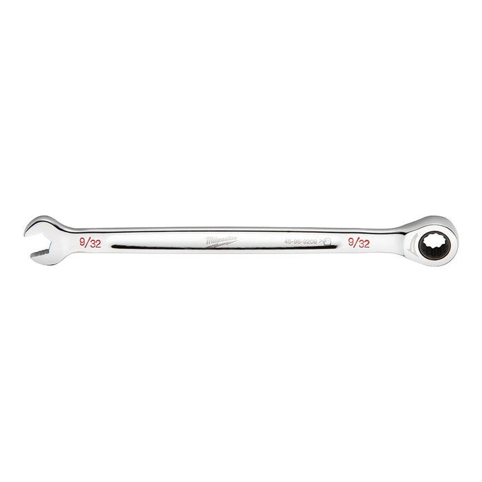Clé à cliquet combinée plate 9/32"