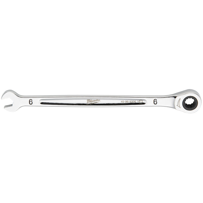Clé à cliquet combinée plate 6mm