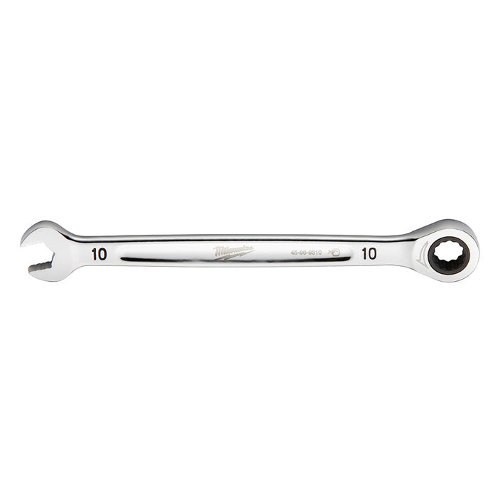 Clé à cliquet combinée plate 10mm